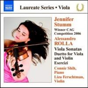 Rolla - Sonatas For Viola And Piano in der Gruppe Externt_Lager / Naxoslager bei Bengans Skivbutik AB (650816)