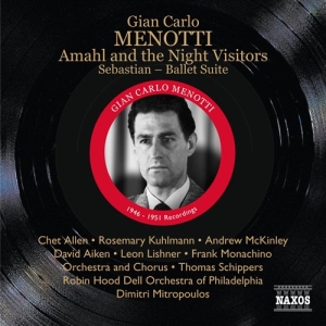 Menotti - Amahl And The Night Visitors in der Gruppe Externt_Lager / Naxoslager bei Bengans Skivbutik AB (650833)