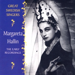 Hallin Margareta - Great Swedish Singers in der Gruppe CD bei Bengans Skivbutik AB (651098)