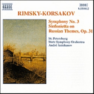Rimsky-Korsakov Nikolay - Symphony No 3 in der Gruppe Externt_Lager / Naxoslager bei Bengans Skivbutik AB (651381)