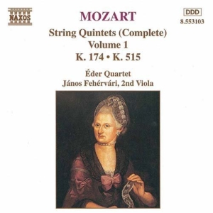 Mozart Wolfgang Amadeus - String Quintets Vol 1 in der Gruppe CD bei Bengans Skivbutik AB (651389)
