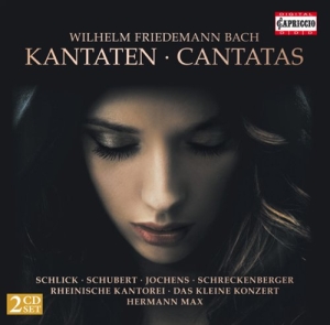 Wf Bach - Cantatas in der Gruppe CD bei Bengans Skivbutik AB (651843)