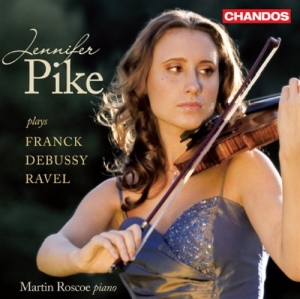 Franck / Debussy / Ravel - Jennifer Pike Plays, Franck, Debuss in der Gruppe Externt_Lager / Naxoslager bei Bengans Skivbutik AB (651853)