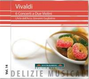 Vivaldi - 6 Concerti A Due Violini in der Gruppe Externt_Lager / Naxoslager bei Bengans Skivbutik AB (651860)
