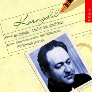 Korngold: Downes - Symphony In F Sharp Major in der Gruppe CD bei Bengans Skivbutik AB (651928)
