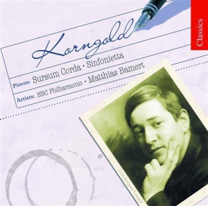 Korngold: Bamert - Sinfonietta in der Gruppe CD / Klassiskt bei Bengans Skivbutik AB (651929)