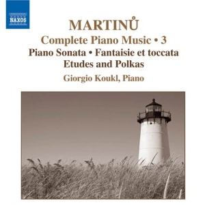 Martinu: Koukl - Piano Music Vol.3 in der Gruppe Externt_Lager / Naxoslager bei Bengans Skivbutik AB (652102)