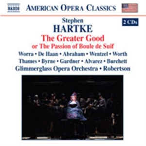 Hartke: Glimmerglass Opera - The Greater Good in der Gruppe Externt_Lager / Naxoslager bei Bengans Skivbutik AB (652277)