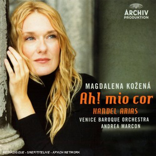 Magdalena Kožená - Ah Mio Cor - Händel-Arior in der Gruppe CD / Klassiskt bei Bengans Skivbutik AB (652384)
