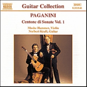 Paganini Nicolo - Centone Di Sonate 1 in der Gruppe Externt_Lager / Naxoslager bei Bengans Skivbutik AB (652589)