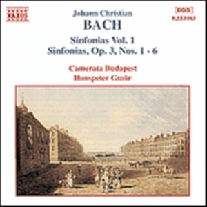 Bach Johann Christian - Sinfonias Vol 1 in der Gruppe CD bei Bengans Skivbutik AB (653484)