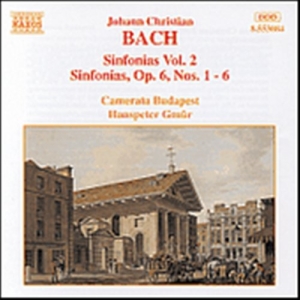 Bach Johann Christian - Sinfonias Vol 2 in der Gruppe CD bei Bengans Skivbutik AB (653587)
