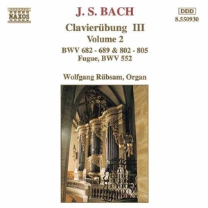 Bach Johann Sebastian - Clavierubung Iii Vol 2 in der Gruppe Externt_Lager / Naxoslager bei Bengans Skivbutik AB (653589)