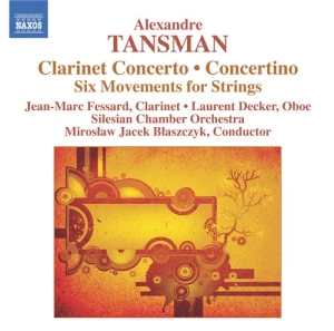 Tansman - Clarinet Concerto in der Gruppe Externt_Lager / Naxoslager bei Bengans Skivbutik AB (654533)