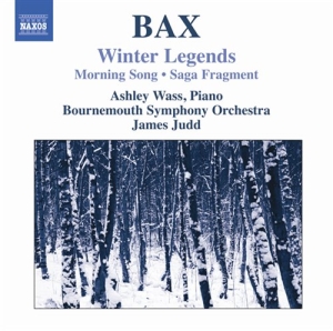 Bax - Winter Legends For Piano And Orches in der Gruppe Externt_Lager / Naxoslager bei Bengans Skivbutik AB (654537)