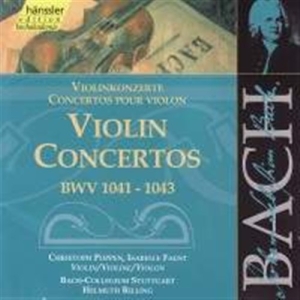 Bach Johann Sebastian - Violin Concertos Bwv 1041-1043 in der Gruppe CD bei Bengans Skivbutik AB (654790)