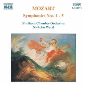 Mozart Wolfgang Amadeus - Symphony Nos 1-5 in der Gruppe CD bei Bengans Skivbutik AB (655228)