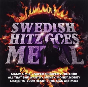 Swedish Hitz Goes Metal - Swedish Hitz Goes Metal in der Gruppe CD / Bestseller bei Bengans Skivbutik AB (655700)