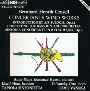 Crusell Bernhard - Works For Clarinet & Orchestra in der Gruppe Externt_Lager / Naxoslager bei Bengans Skivbutik AB (655736)