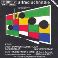 Schnittke Alfred - Ritual Passacaglia in der Gruppe CD bei Bengans Skivbutik AB (655859)