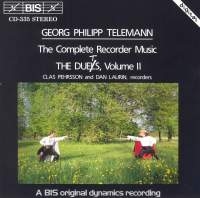Telemann Georg Philipp - Complete Recorder Music Vol 2 in der Gruppe Externt_Lager / Naxoslager bei Bengans Skivbutik AB (655863)