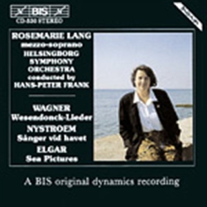 Wagner Richard - Wesendonck Lieder /Elgar in der Gruppe Externt_Lager / Naxoslager bei Bengans Skivbutik AB (655864)