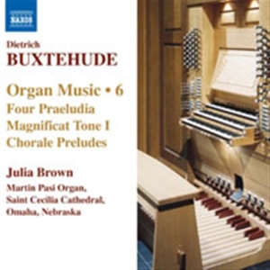 Buxtehude - Organ Music Vol.6 in der Gruppe Externt_Lager / Naxoslager bei Bengans Skivbutik AB (656600)