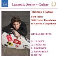 Thomas Viloteau - Guitar Laureate in der Gruppe CD bei Bengans Skivbutik AB (656613)