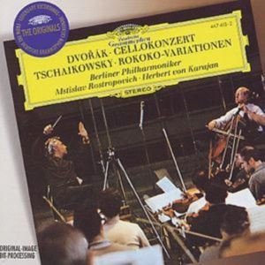 Dvorak/Tjajkovskij - Cellokonsert + Rokokovariationer in der Gruppe CD bei Bengans Skivbutik AB (656821)