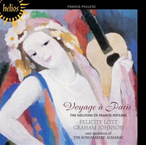 Poulenc - Voyage A Paris in der Gruppe CD bei Bengans Skivbutik AB (657086)