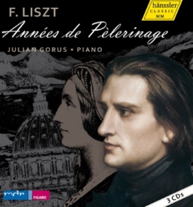 Liszt - Annees De Pelerinage in der Gruppe CD bei Bengans Skivbutik AB (657100)