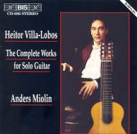 Villa Lobos Heitor - Complete Solo Guitar Works in der Gruppe CD bei Bengans Skivbutik AB (657135)