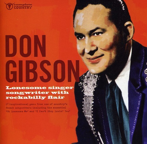 Don Gibson - Lonesome Singer Songwriter in der Gruppe CD / Country bei Bengans Skivbutik AB (657242)