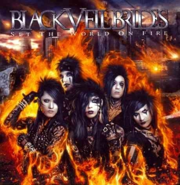 Black Veil Brides - Set The World On Fire in der Gruppe CD / Pop-Rock bei Bengans Skivbutik AB (657369)
