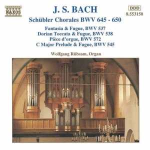 Bach Johann Sebastian - Schubler Chorales in der Gruppe Externt_Lager / Naxoslager bei Bengans Skivbutik AB (657778)