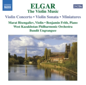 Elgar - The Violin Music in der Gruppe Externt_Lager / Naxoslager bei Bengans Skivbutik AB (657781)