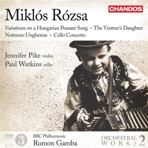 Rozsa - Orchestral Works Vol 2 in der Gruppe Externt_Lager / Naxoslager bei Bengans Skivbutik AB (658780)