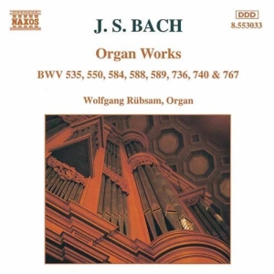 Bach Johann Sebastian - Organ Works in der Gruppe CD bei Bengans Skivbutik AB (658834)