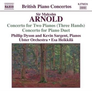 Arnold - Concerto For 2 Pianos in der Gruppe Externt_Lager / Naxoslager bei Bengans Skivbutik AB (658948)