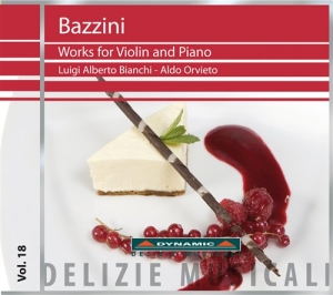 Bazzini - Works For Violin And Piano in der Gruppe CD bei Bengans Skivbutik AB (659032)