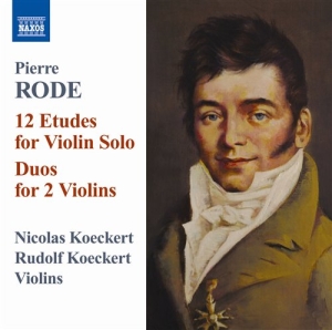 Rode - 12 Etudes For Violin Solo in der Gruppe CD / Klassiskt bei Bengans Skivbutik AB (659490)