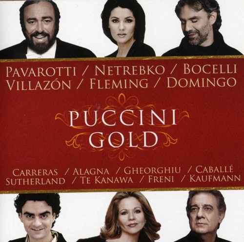 Blandade Artister - Puccini Gold in der Gruppe CD / Klassiskt bei Bengans Skivbutik AB (659498)