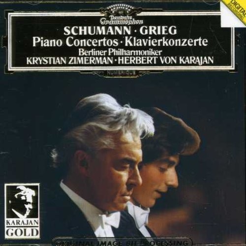 Grieg/Schumann - Pianokonserter in der Gruppe CD / Klassiskt bei Bengans Skivbutik AB (660419)
