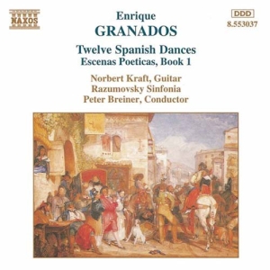 Granados Enrique - 12 Spanish Dances in der Gruppe Externt_Lager / Naxoslager bei Bengans Skivbutik AB (660634)