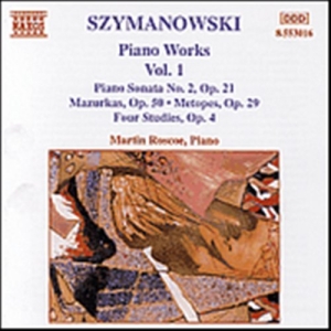 Szymanowski Karol - Piano Works 1 in der Gruppe Externt_Lager / Naxoslager bei Bengans Skivbutik AB (660659)