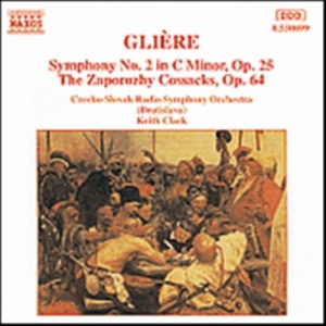 Gliere Reinhold - Symfoni 2 in der Gruppe Externt_Lager / Naxoslager bei Bengans Skivbutik AB (660661)