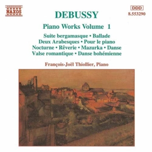 Debussy Claude - Piano Works Vol 1 in der Gruppe Externt_Lager / Naxoslager bei Bengans Skivbutik AB (662089)