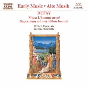 Dufay Guillaume - Missa Lhomme Arme in der Gruppe Externt_Lager / Naxoslager bei Bengans Skivbutik AB (662096)