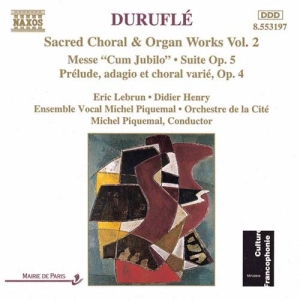 Durufle Maurice - Sacred Choir & Organ Works 2 in der Gruppe CD bei Bengans Skivbutik AB (662098)
