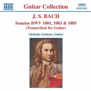 Bach Johann Sebastian - Sonatas For Guitar in der Gruppe CD bei Bengans Skivbutik AB (662100)